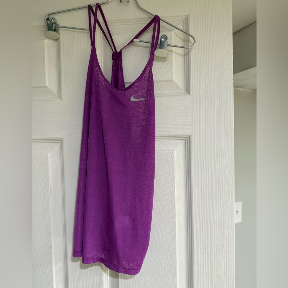 Nike Women's Vibrant Purple Exercise Tank Top
